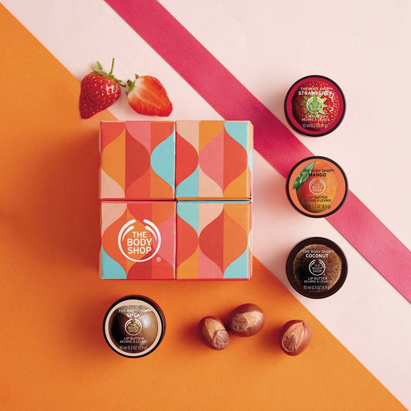 The Body Shop Lip Butter Kiss Me Cube 4p Set - Image 2