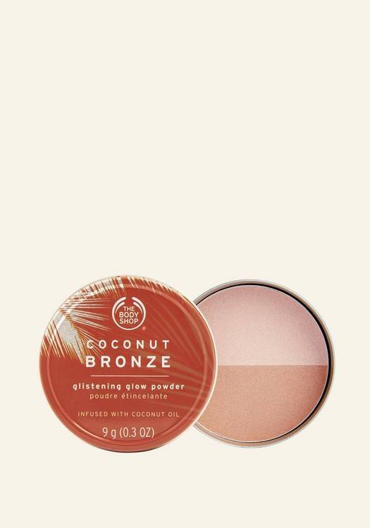 The Body Shop Coconut Bronze Glistening Glow Powder 9g - Image 4