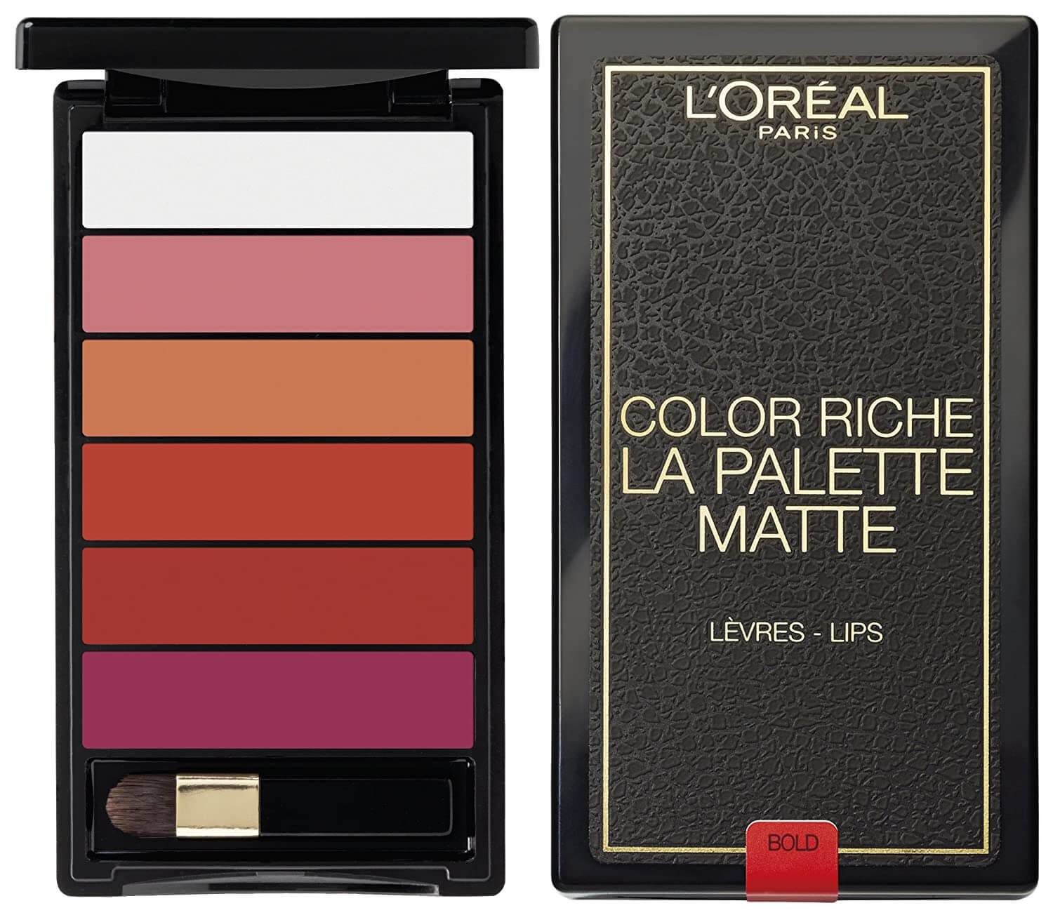 L'Oreal Paris Colour Riche Lips La Bold Palette Matte