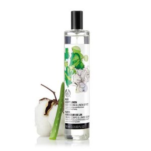 The Body Shop Aloe and Soft Linen Body, Room and Linen Spritz 100ml