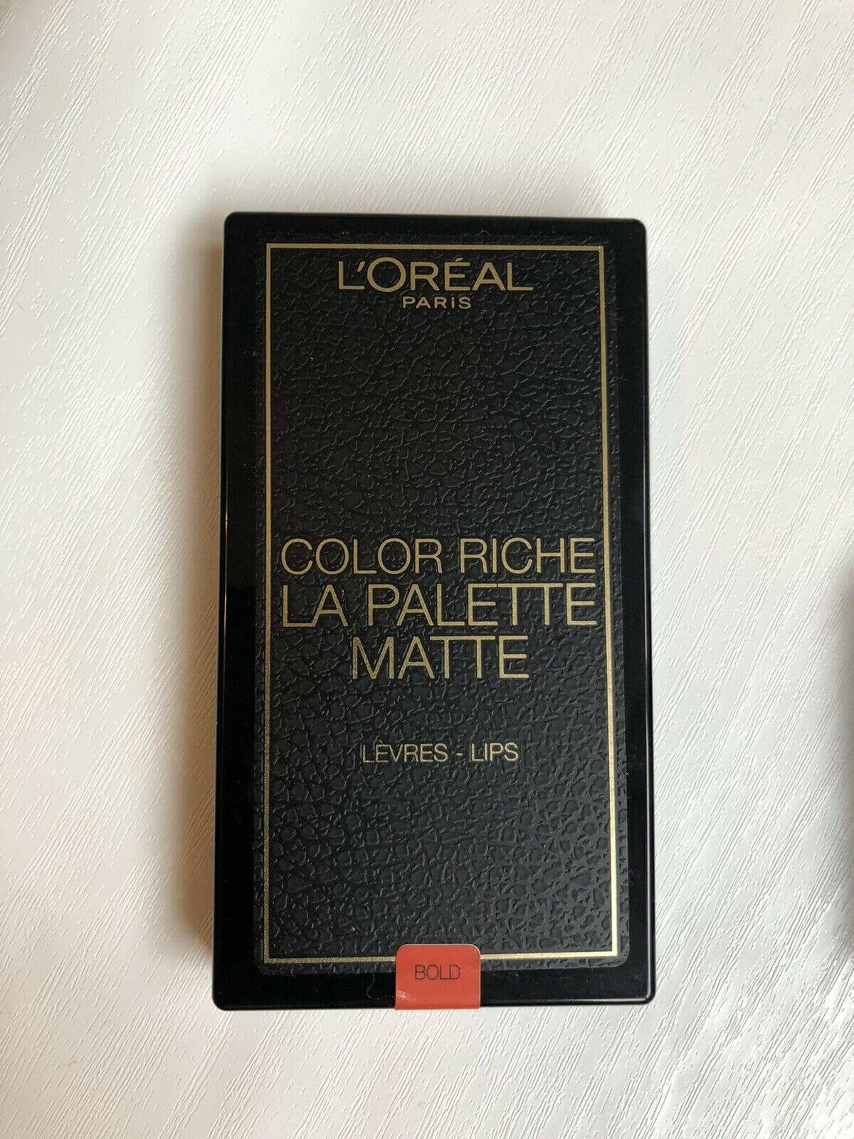 L'Oreal Paris Colour Riche Lips La Bold Palette Matte - Image 2