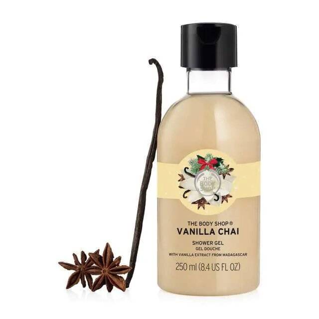 The Body Shop Vanilla Chai Shower Gel 250ml - Image 2
