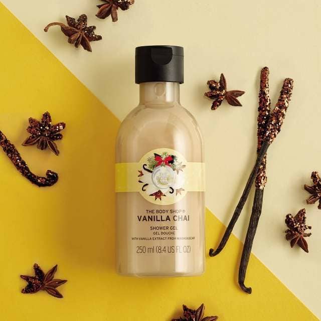 The Body Shop Vanilla Chai Shower Gel 250ml - Image 3
