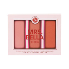 BH MRS BELLA Peachy Blush Trio Pallete 11g