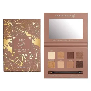 Bourjois Rue Du Café Eye Palette Eyeshadow 02 Chocolate Nude Edition