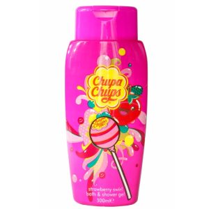 Chupa Chups Strawberry Swirl Bath & Shower Gel 300ml