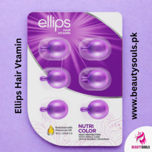 ELLIPS Hair Vitamin Treatment Serum 12 Capsules for Black Silky Hairs