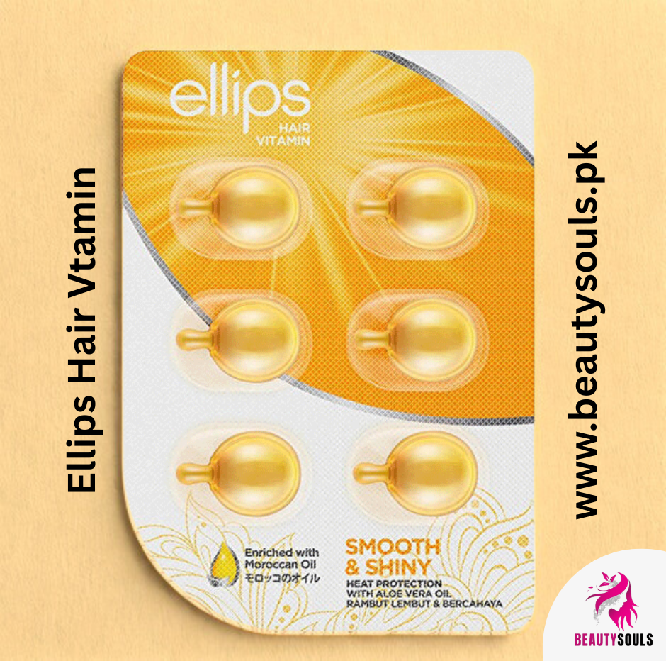 ELLIPS Hair Vitamin Treatment Serum For Smooth & Shiny Hairs 12 Capsule