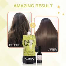 Delofil Professional Collagen Hair Mask 500ml - Image 3